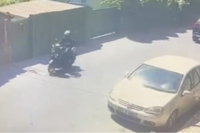 Saplantılı olduğu kadının eşinin aracına kurşun yağdırdı