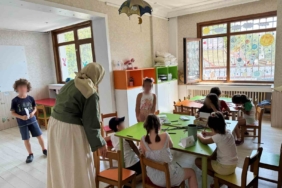 Sarıyer’de anaokulunda şok görüntüler