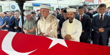 Sarıyer’de boğulan polis memuru Numan Çebi son yolculuğuna uğurlandı
