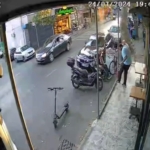 Sarıyer’de sokak ortasında silahlı saldırı: O anlar kamerada