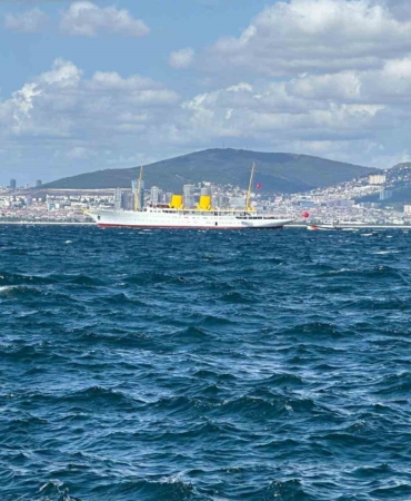 ’Savarona’ yenilenmiş haliyle denize kavuştu