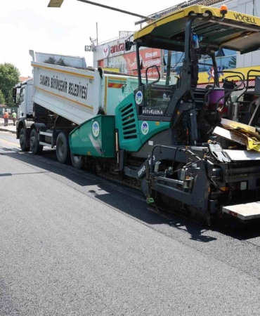 Şehrin en yoğun caddelerinden biri olan Sedat Kirtetepe yenilendi