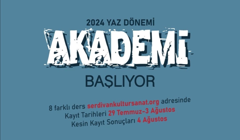 Serdivan Kültür Sanat’ta akademi başlıyor