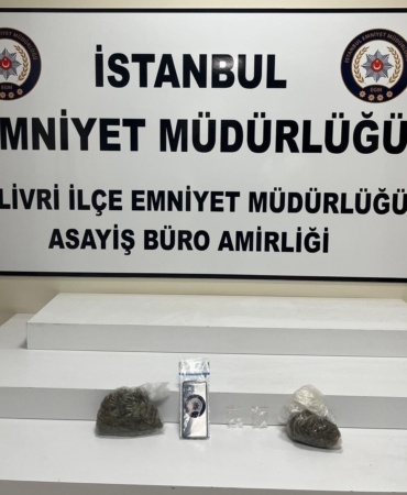 Silivri’de taksiye binen yolcu denetim yapan polislerden kaçtı