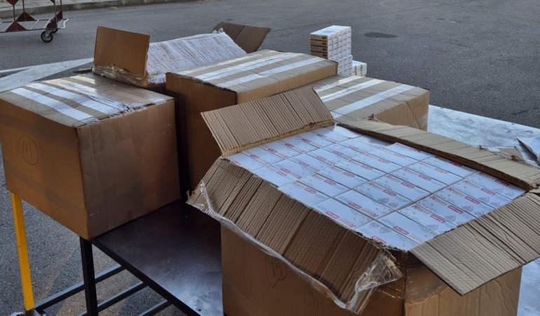 Sınır kapısında 114 bin adet ilaç yakalandı