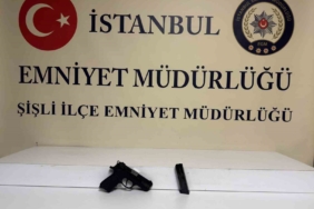 Şişli’de alkollü şahıs taksinin içinden silahla rastgele havaya ateş açtı