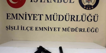 Şişli’de alkollü şahıs taksinin içinden silahla rastgele havaya ateş açtı