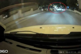 Sosyal medyada canlı yayın yaparken kaza yaptılar