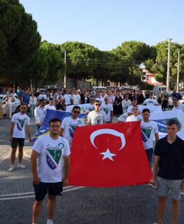 Srebrenitsa Katliamı’nda ölenler Gömeç’te anıldı