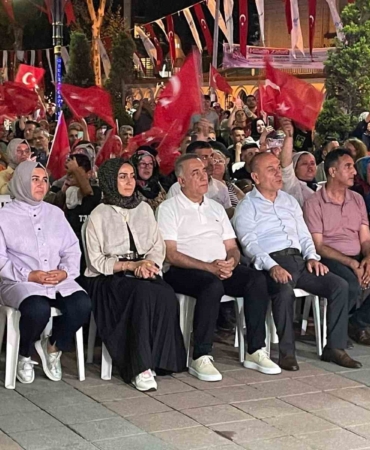 Sultangazi’de 15 Temmuz hain darbe girişiminin 8’inci yıl dönümünde anma programı