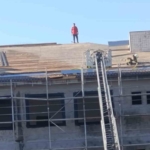 Sultangazi’de inşaat halindeki binada yangın