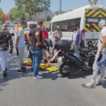 Sultangazi’de motosiklet sürücüsü feci kazada ağır şekilde yaralandı