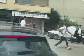 Tartıştığı kişiye küfür etti, tüfeği görünce arkadaşını bırakıp koşarak kaçtı