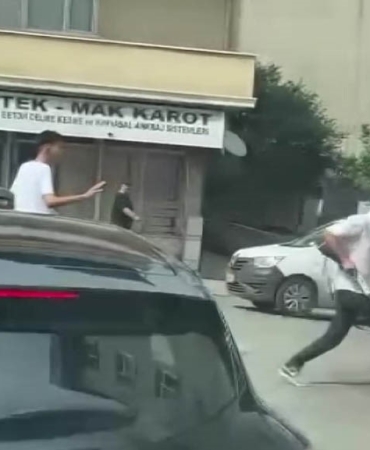 Tartıştığı kişiye küfür etti, tüfeği görünce arkadaşını bırakıp koşarak kaçtı