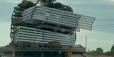 Tehlikeli taşımacılık kamerada