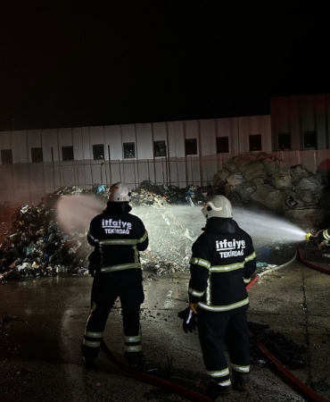 Tekirdağ İtfaiyesi son 3 ayda 3 bin 485 olaya müdahale etti