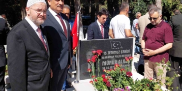 Tekirdağ’da 15 Temmuz anmaları başladı: Şehit mezarlıklarına karanfil bırakıldı