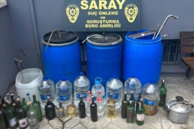 Tekirdağ’da 174 litre sahte alkol ele geçirildi
