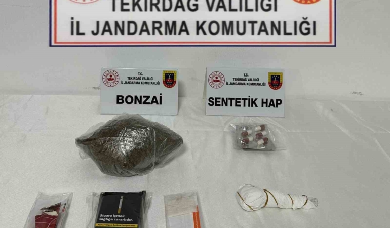 Tekirdağ’da 5 kişi uyuşturucudan yakalandı