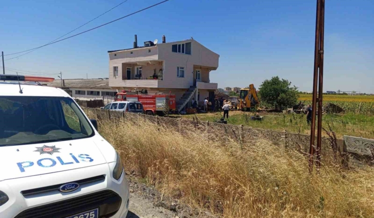 Tekirdağ’da çiftlikte yangın