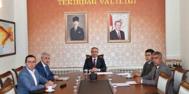 Tekirdağ’da Eğitim Yatırımları Toplantısı yapıldı