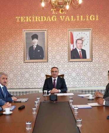 Tekirdağ’da Eğitim Yatırımları Toplantısı yapıldı