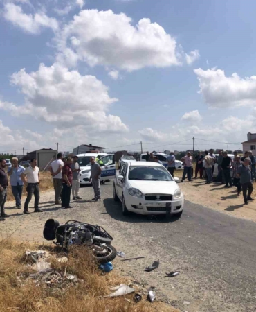 Tekirdağ’da feci kaza: 1 ağır yaralı