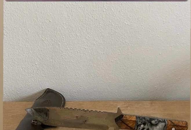 Tekirdağ’da kasatura bıçağı ve silah ele geçirildi