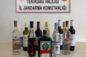 Tekirdağ’da ruhsatsız silah ve kaçak içki operasyonu