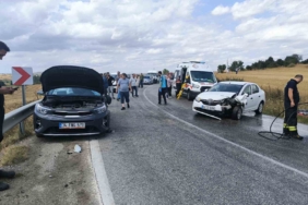 Tekirdağ’da trafik kazası: 5 yaralı