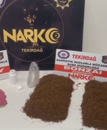 Tekirdağ’da uyuşturucu operasyonu: 1 kişi tutuklandı