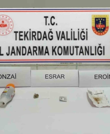 Tekirdağ’da uyuşturucu operasyonunda 5 gözaltı