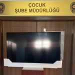 Televizyon hırsızlığı olayını gerçekleştiren şüpheli çocuk çıktı