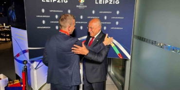 TFF Başkanı Mehmet Büyükekşi ve Klaus Mitterdorfer bir araya geldi