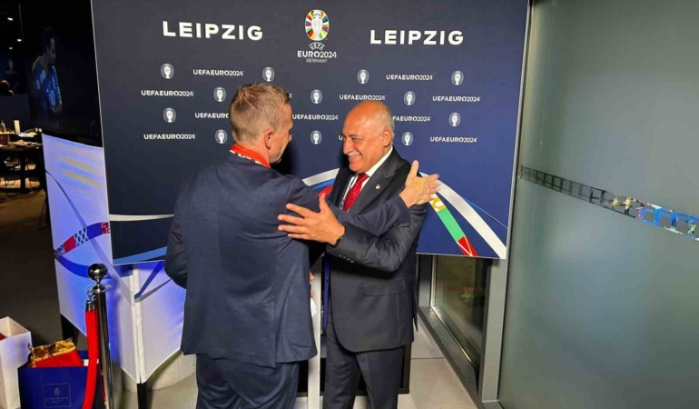 TFF Başkanı Mehmet Büyükekşi ve Klaus Mitterdorfer bir araya geldi