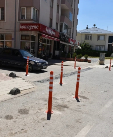 Trafik delinatörü uygulaması gerçekleştirildi