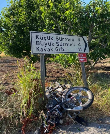 Trafik kazasında ağır yaralanan motosiklet sürücüsü yaşam mücadelesini kaybetti