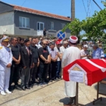 Trafik kazasında hayatını kaybeden Kıbrıs gazisi toprağa verildi