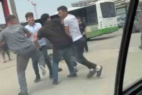 Trafikte yol verme tartışması kavgaya dönüştü