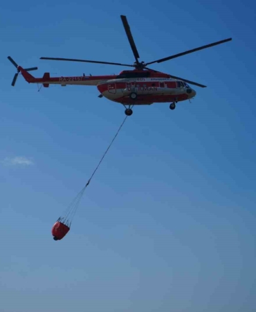 Türkiye-Bulgaristan sınırındaki orman yangını köylere sıçramadan söndürüldü