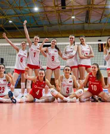 U18 Kadın Voleybol Milli Takımı, Litvanya’yı 3-1 mağlup etti