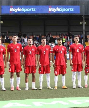 U19 Milli Futbol Takımı, Fransa’ya 2-1 yenildi