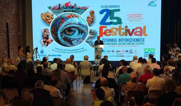 Uluslararası 25. İstanbul Büyükçekmece Kültür ve Sanat Festivali basın toplantısı yapıldı
