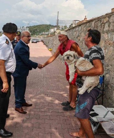 Vali Demirtaş sahil denetimlerini sürdürüyor