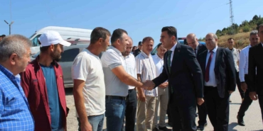 Vali Şefik Aygöl Medetli köyünü ziyaret etti