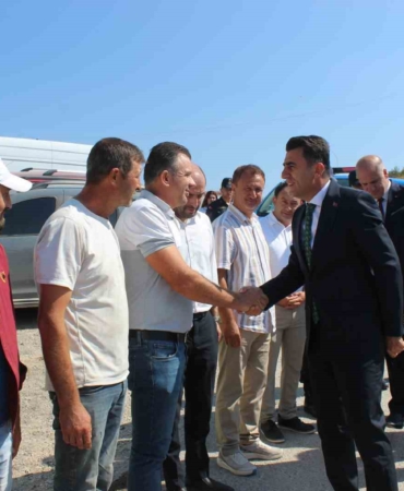 Vali Şefik Aygöl Medetli köyünü ziyaret etti