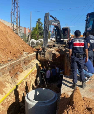 Velimeşe OSB’deki göçükte 1 işçi hayatını kaybetti
