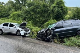 Yağışlı hava kazayı beraberinde getirdi: 6 yaralı