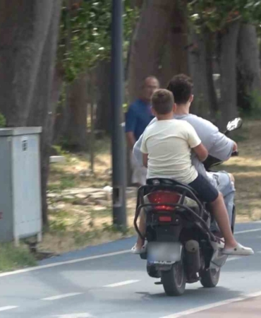 Yalova Doğu Sahil Bandı’nda motosikletliler yasağa rağmen cirit atıyor