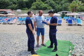 Yalova’da Sahil Güvenlik’ten plajlarda denetim